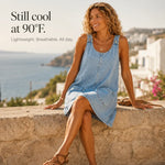 Women's Pocket Denim Overall Dress